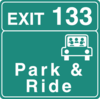 Exit Park Ride Clip Art